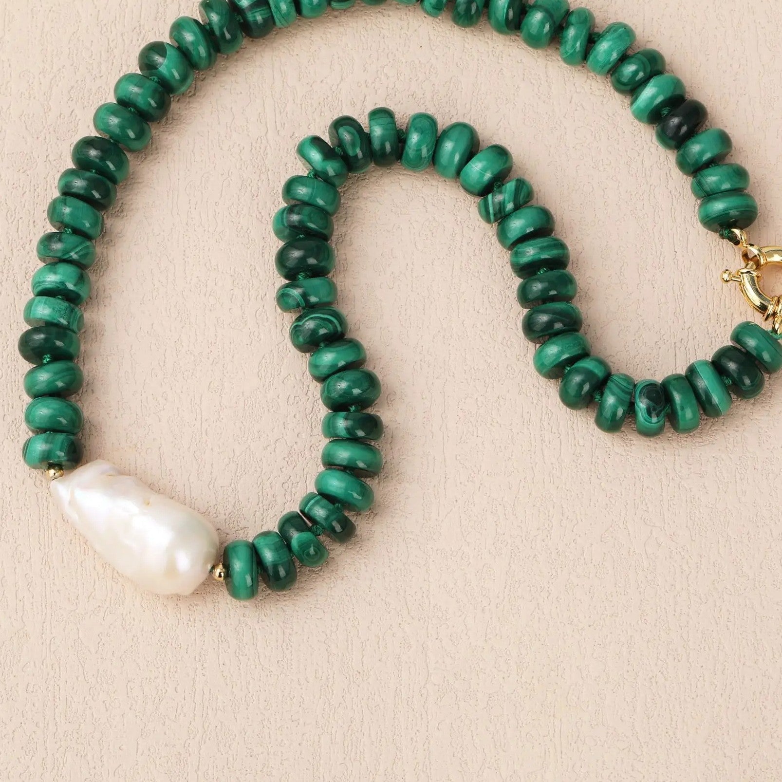 Malachite Grace Necklace - Voisson