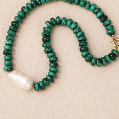 Malachite Grace Necklace - Voisson