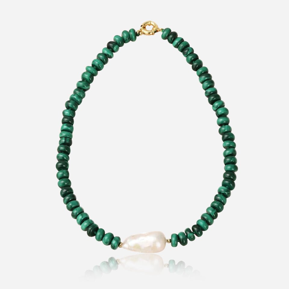 Malachite Grace Necklace - Voisson