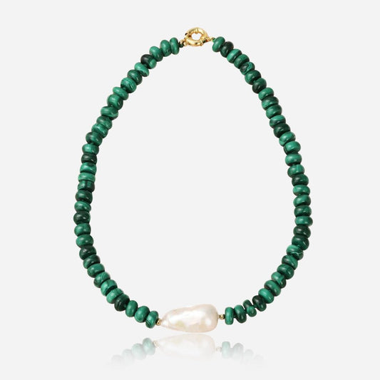 Malachite Grace Necklace - Voisson