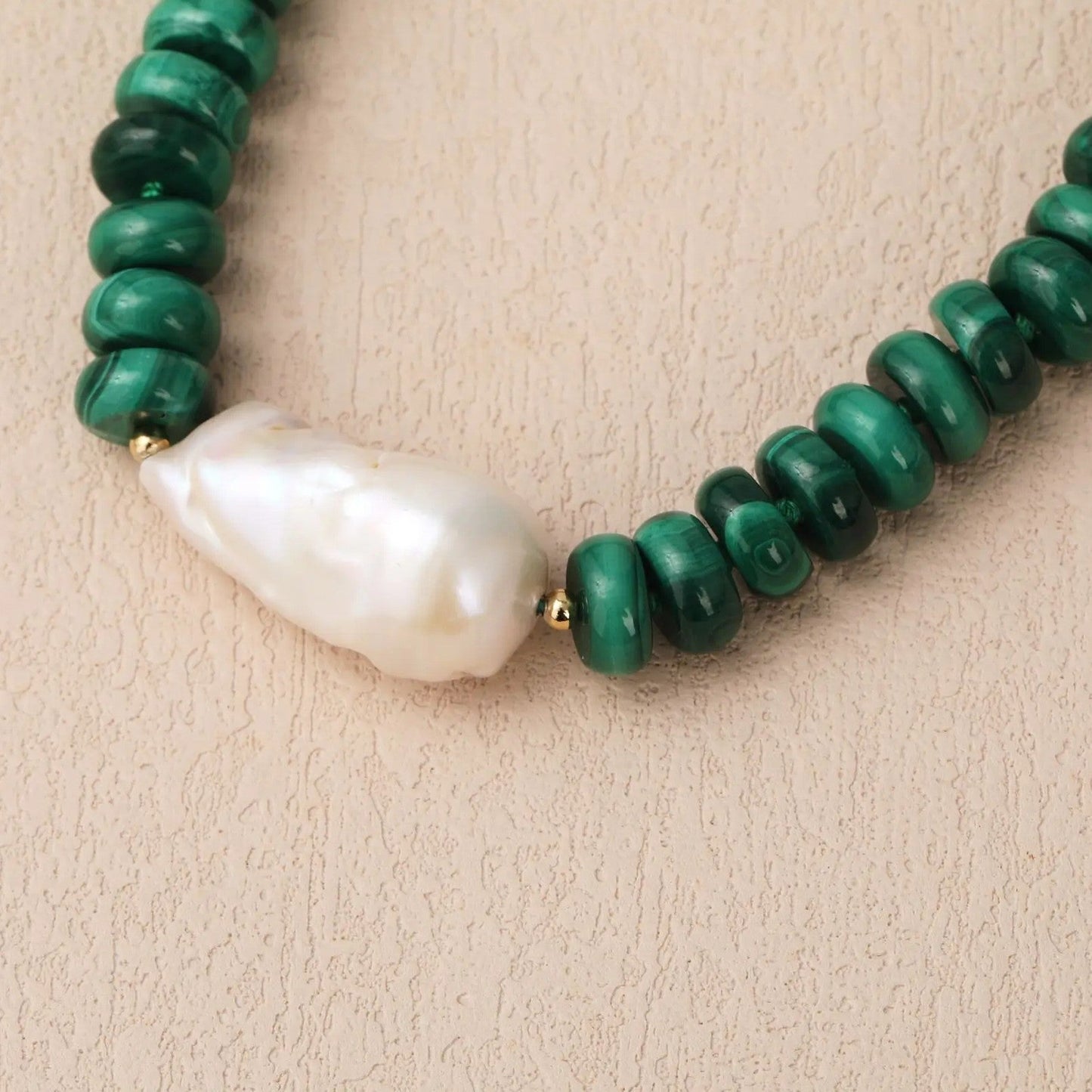 Malachite Grace Necklace - Voisson