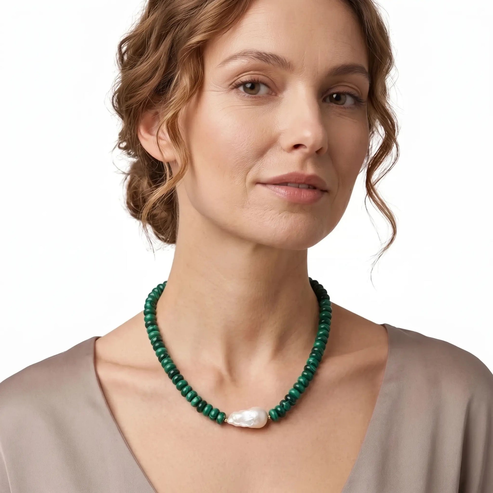Malachite Grace Necklace - Voisson