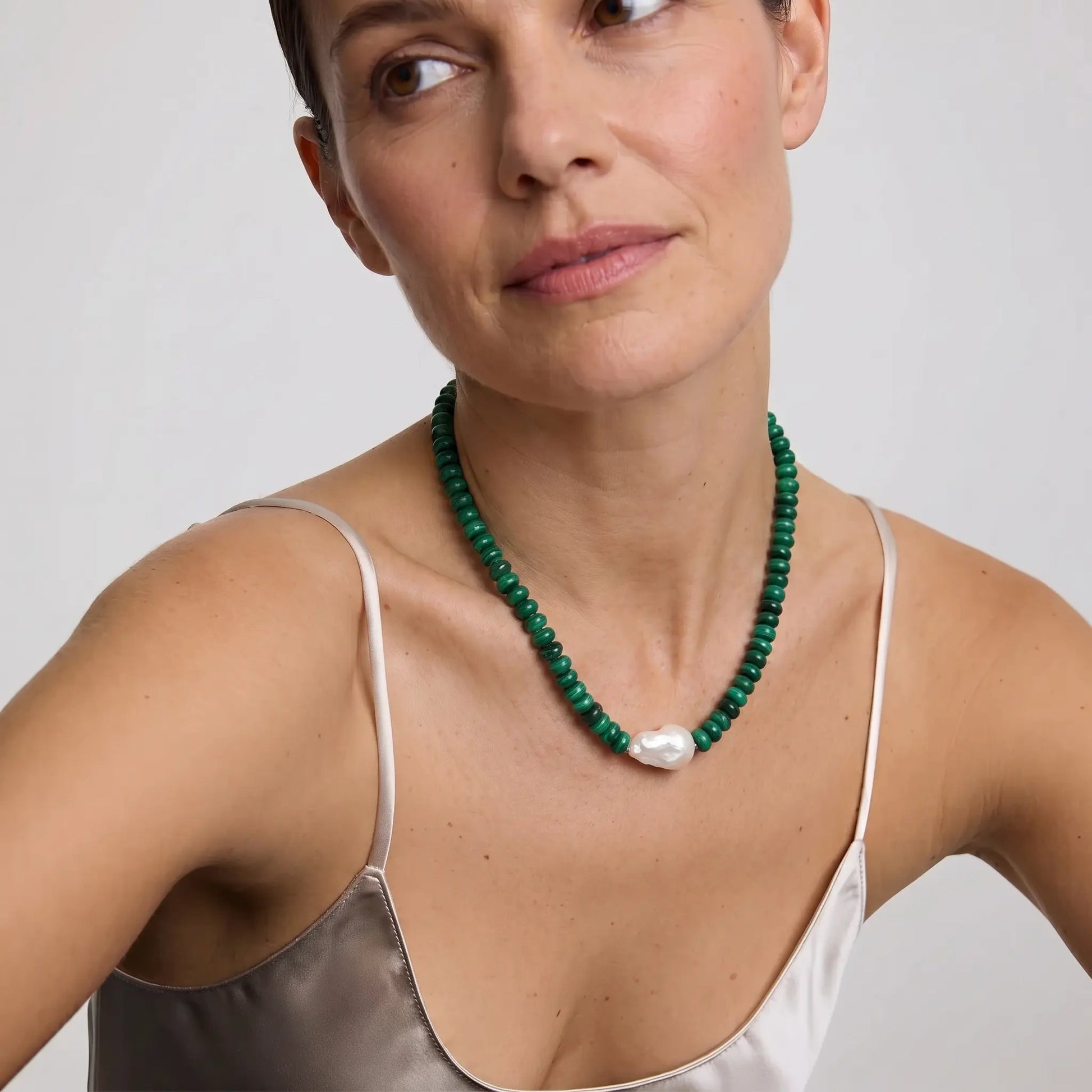 Malachite Grace Necklace - Voisson