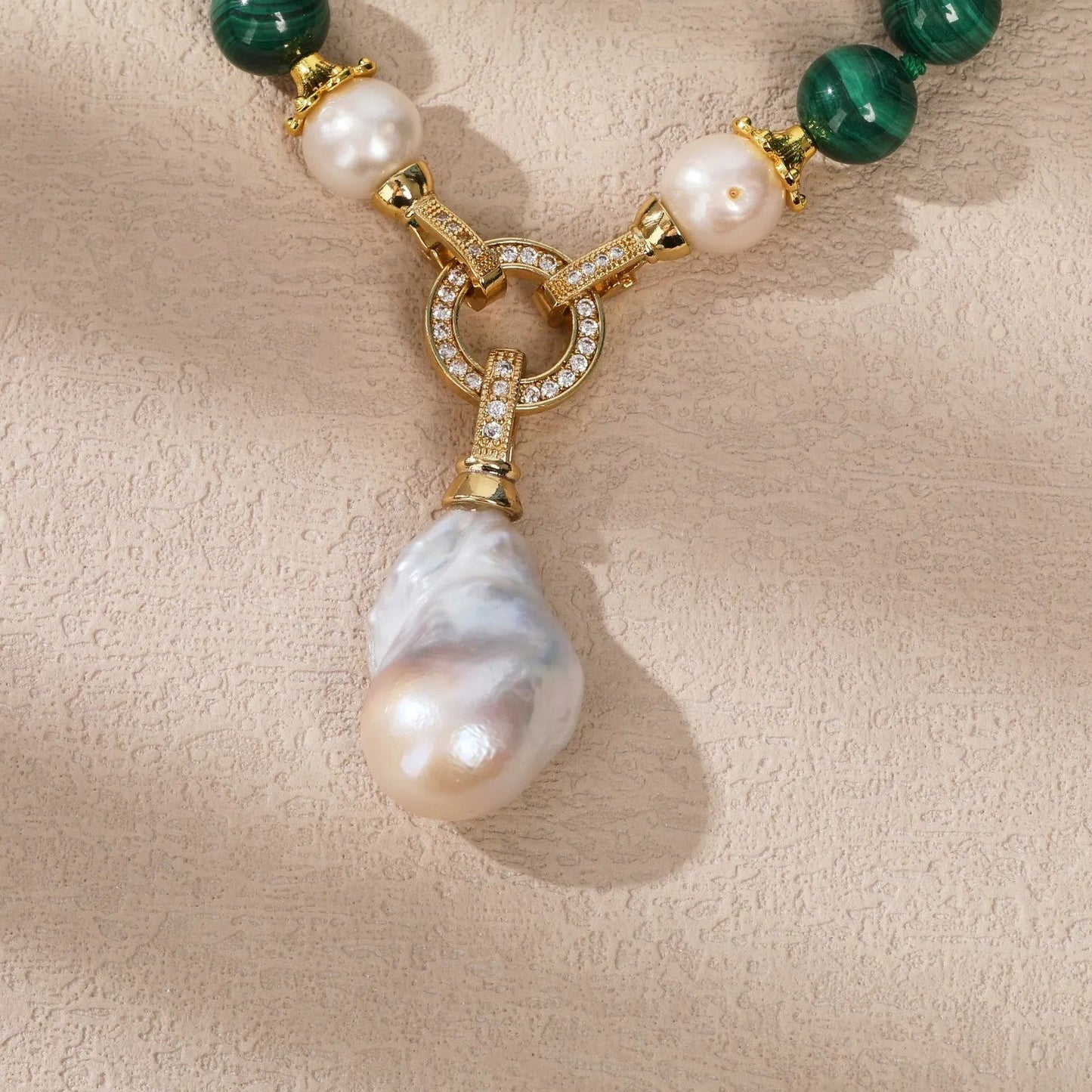 Malachite Muse Necklace - Voisson
