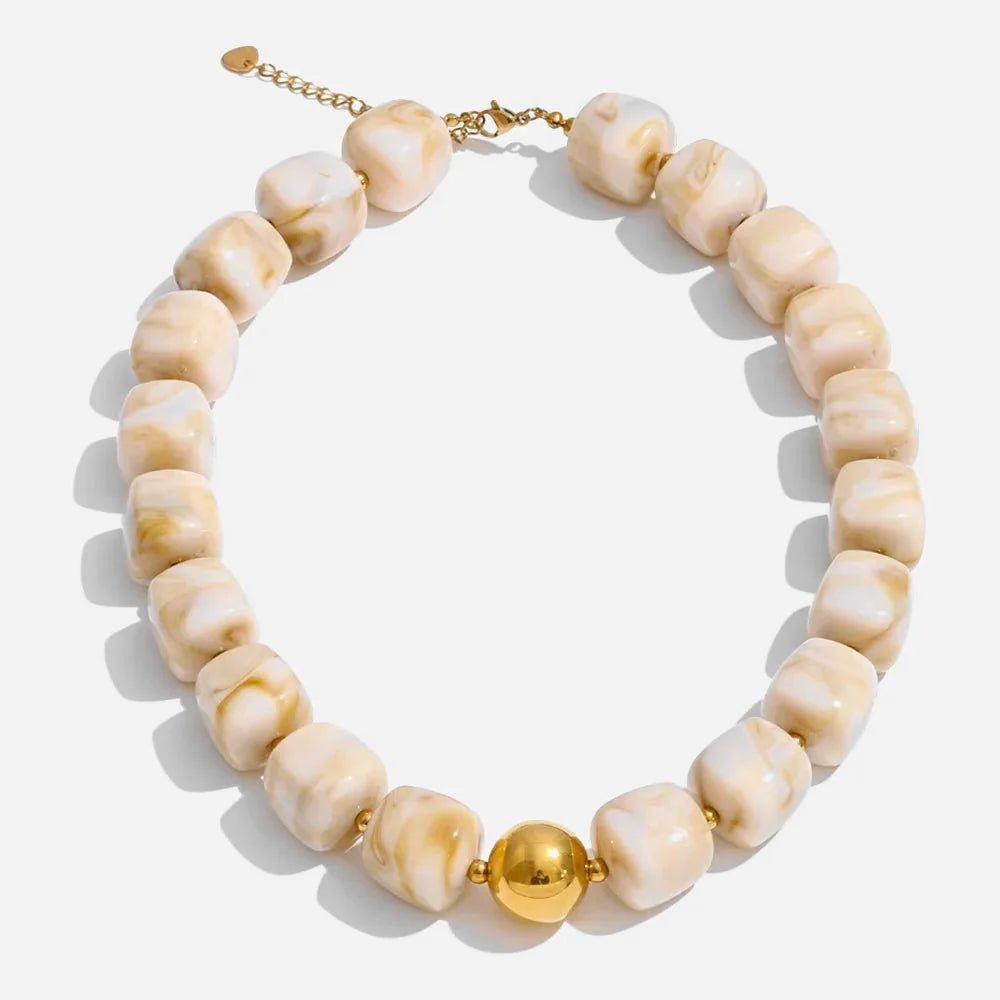 Marble Glow Necklace - Voisson