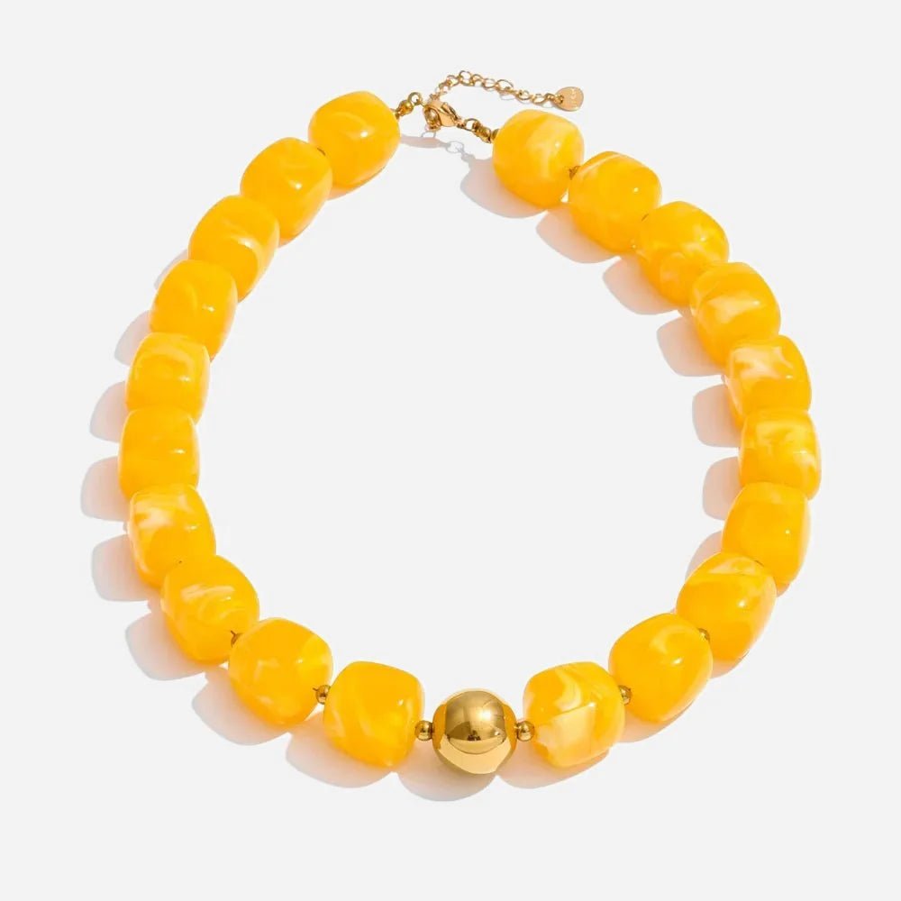 Marble Glow Necklace - Voisson