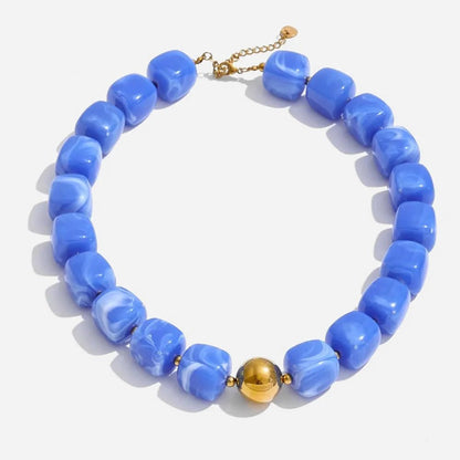 Marble Glow Necklace - Voisson