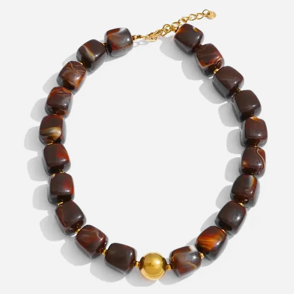 Marble Glow Necklace - Voisson