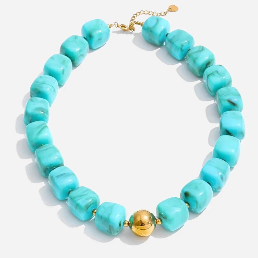Marble Glow Necklace - Voisson
