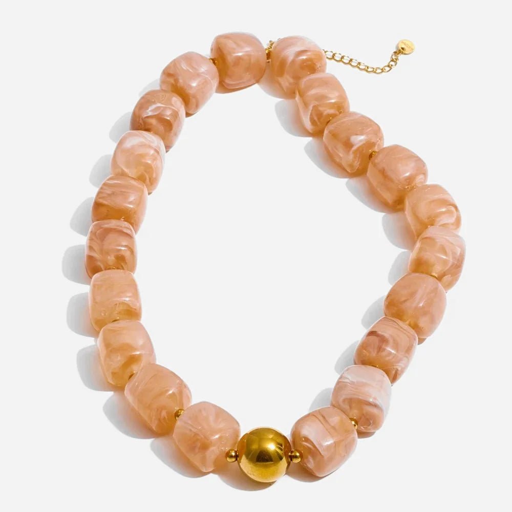 Marble Glow Necklace - Voisson
