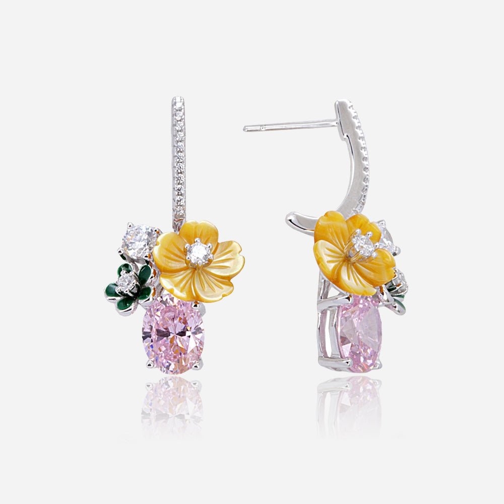 Marigold Bloom Earrings - Voisson