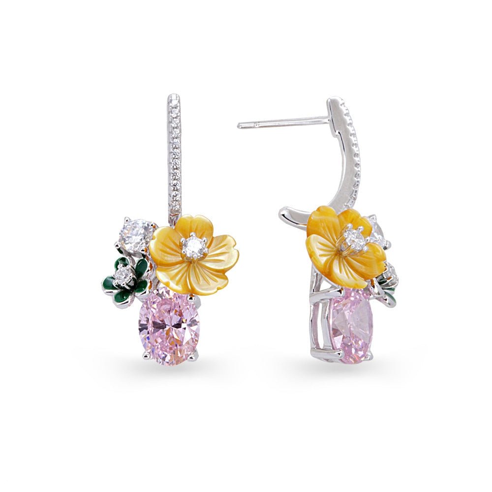 Marigold Bloom Earrings - Voisson