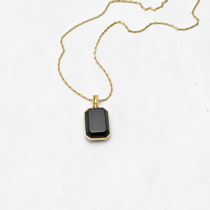 Marique French Vintage Agate Necklace - Voisson