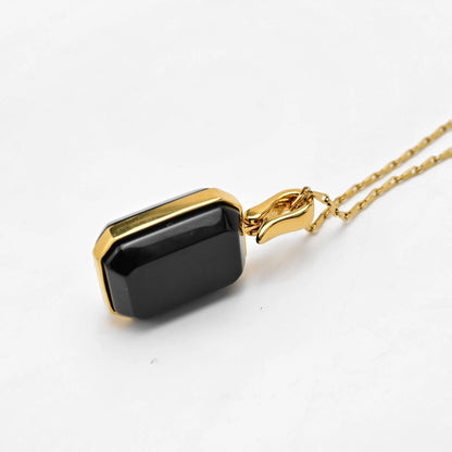 Marique French Vintage Agate Necklace - Voisson