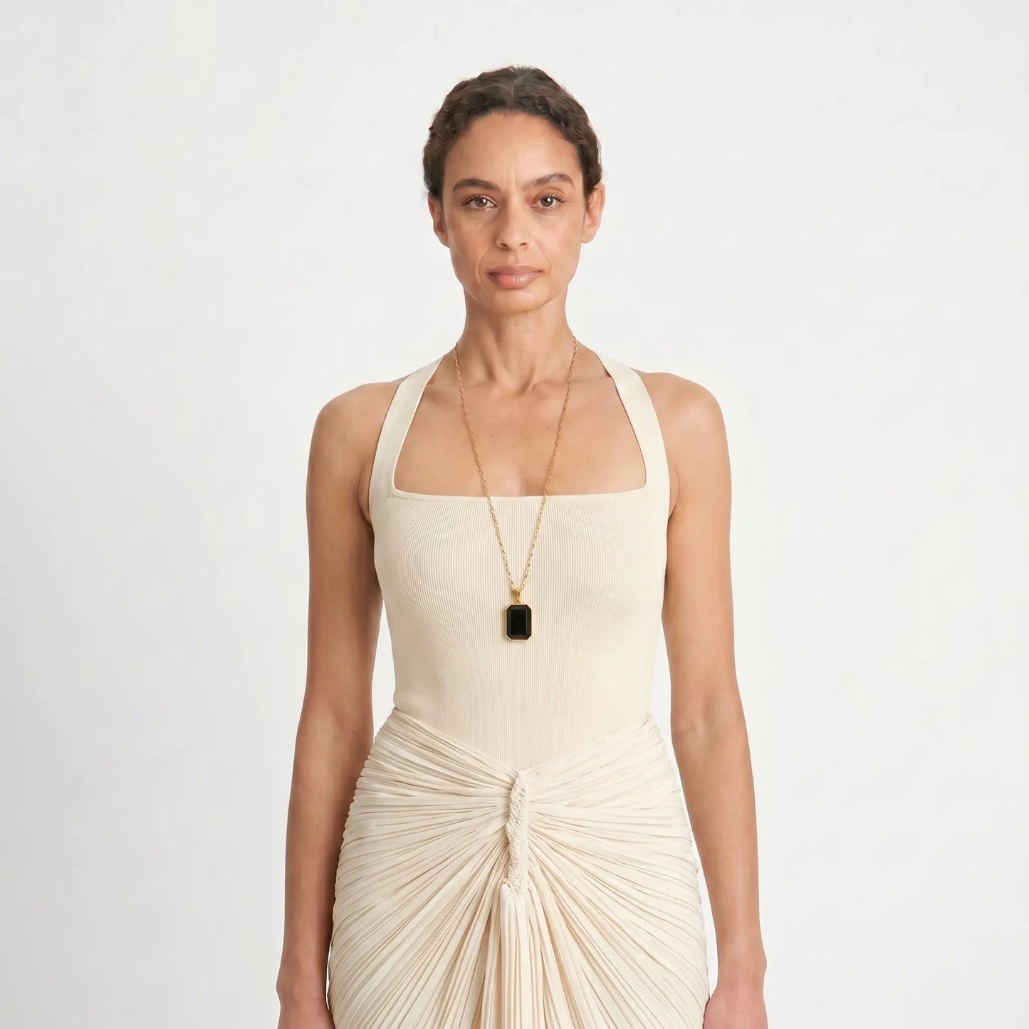 Marique French Vintage Agate Necklace - Voisson