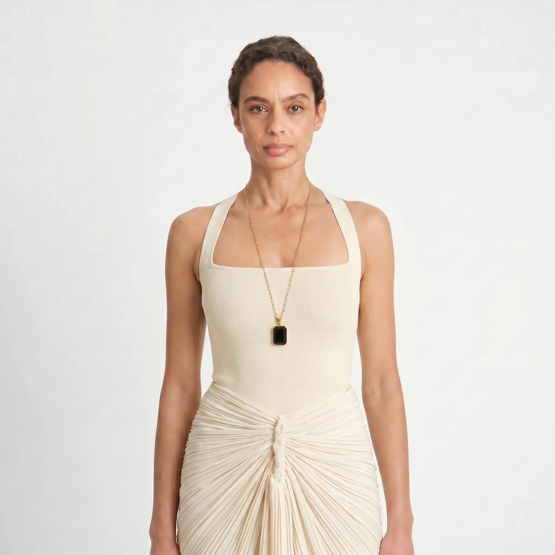 Marique French Vintage Agate Necklace - Voisson