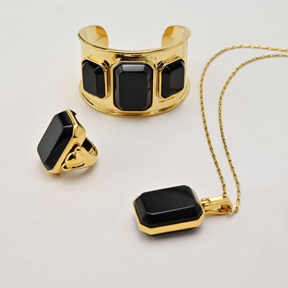 Marique French Vintage Agate Ring - Voisson