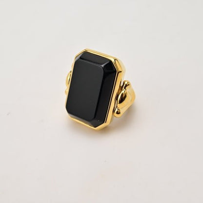 Marique French Vintage Agate Ring - Voisson