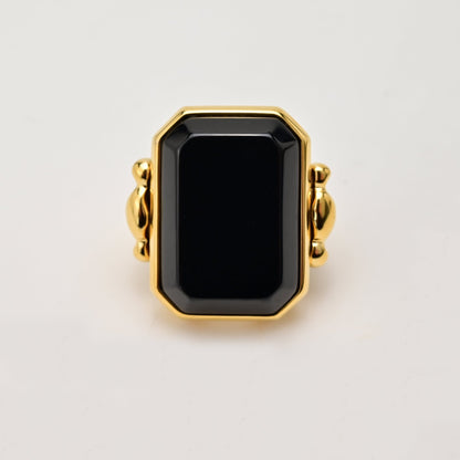 Marique French Vintage Agate Ring - Voisson