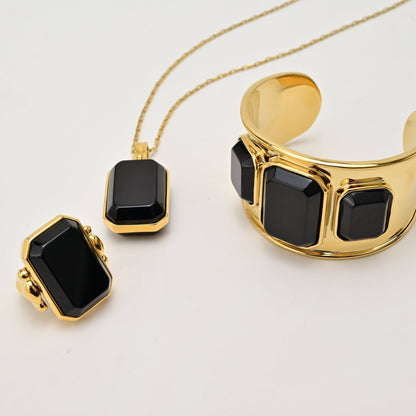 Marique French Vintage Agate Ring - Voisson