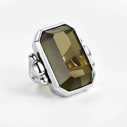 Marique French Vintage Noir Ring - Voisson