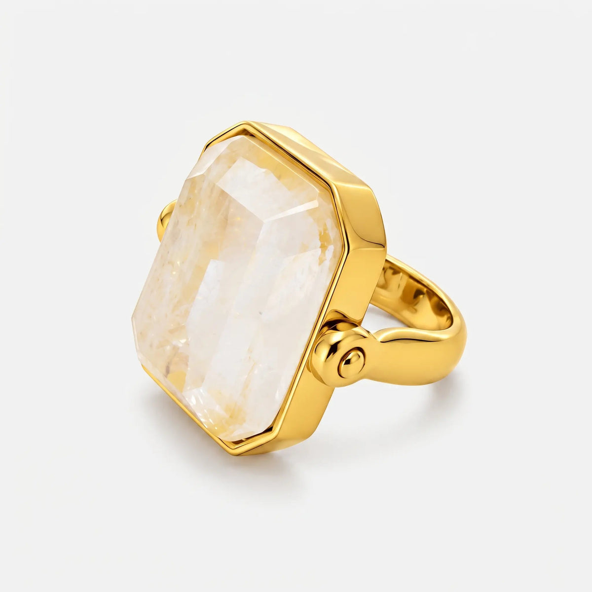 Marique Petite French Vintage Crystal Ring - Voisson