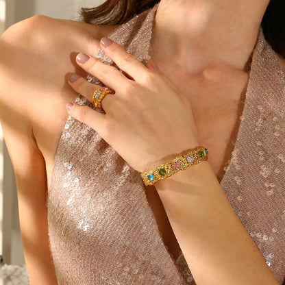 Medina Sunset Gem Ring - Voisson