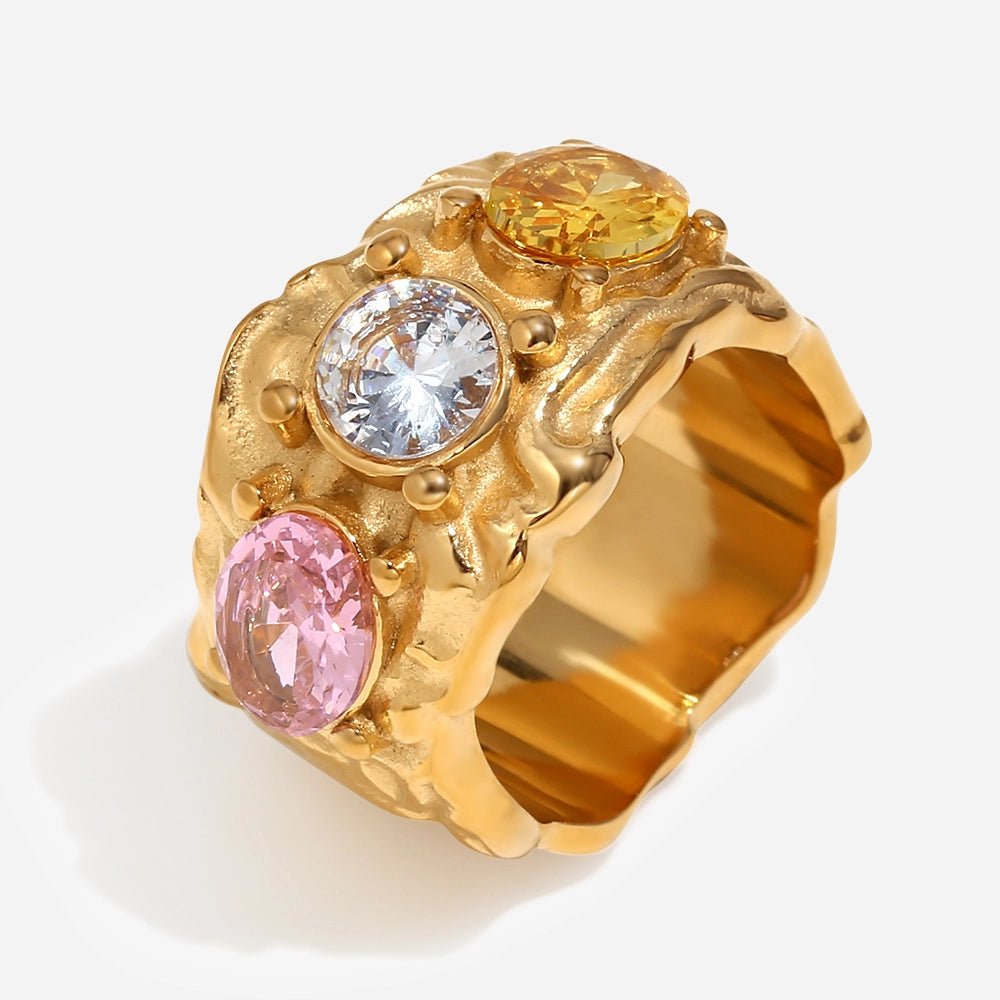 Medina Sunset Gem Ring - Voisson