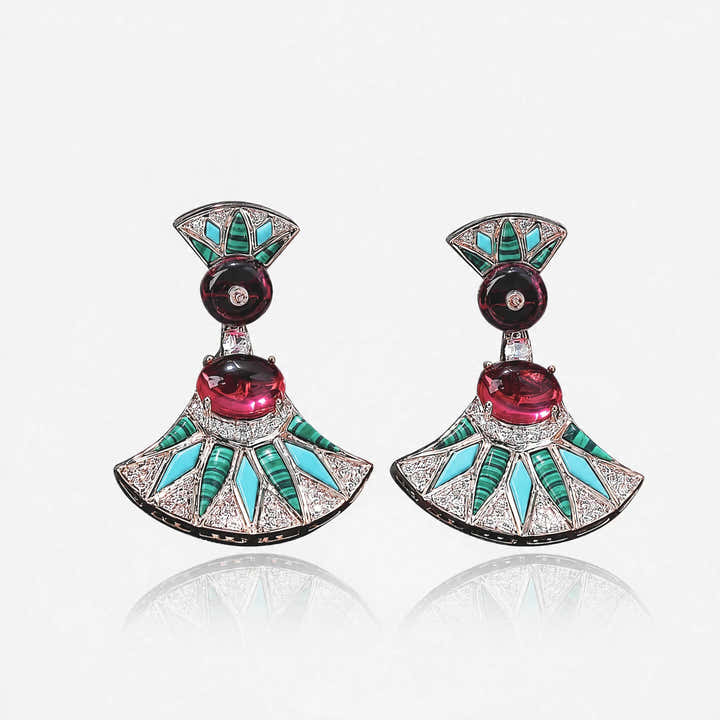Midnight Gala Earrings - Voisson