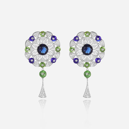 Midnight Garden Earrings - Voisson