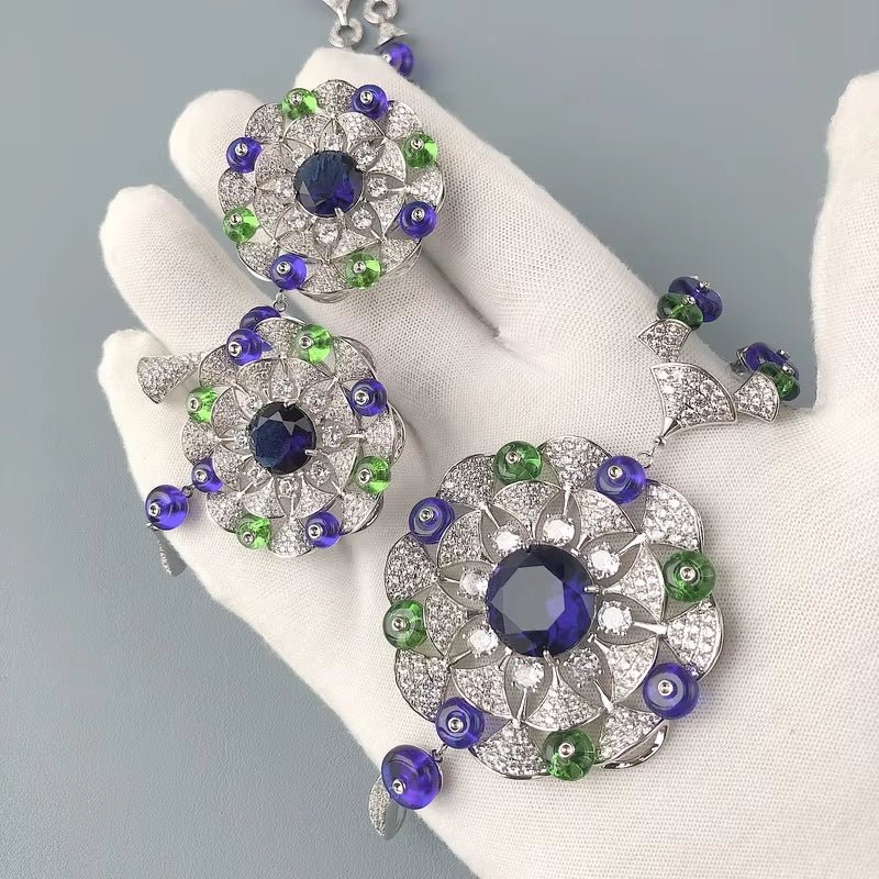 Midnight Garden Earrings - Voisson