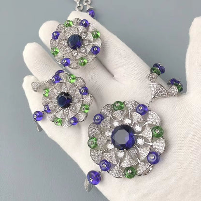 Midnight Garden Earrings - Voisson