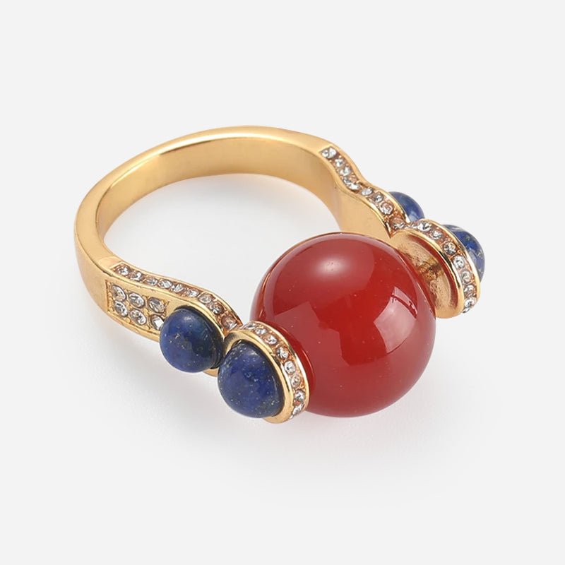 Midnight Halo Orbit Ring - Voisson