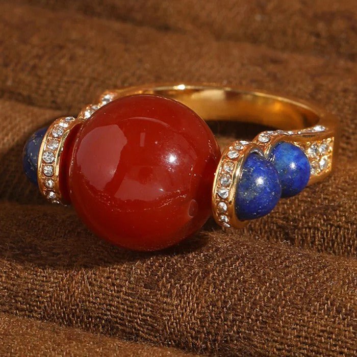 Midnight Halo Orbit Ring - Voisson