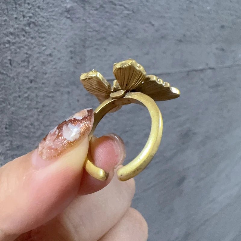 Midnight Muse Butterfly Ring - Voisson