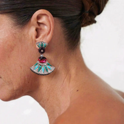 Midnight Oasis Earrings - Voisson