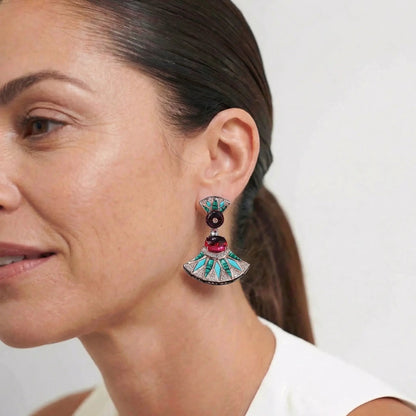 Midnight Oasis Earrings - Voisson