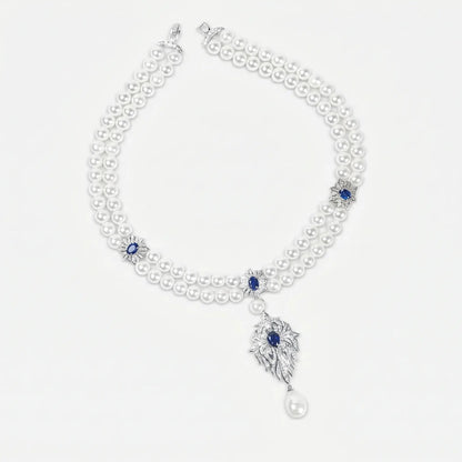 Midnight Pearl Empress Necklace - Voisson