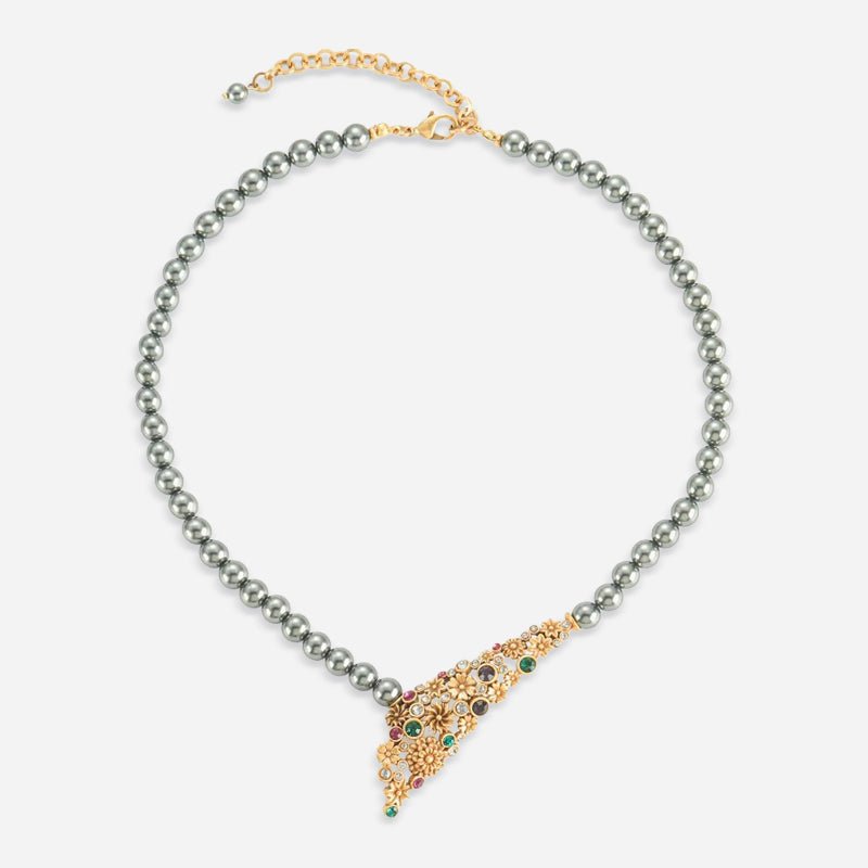 Midnight Relic Pendant Necklace - Voisson