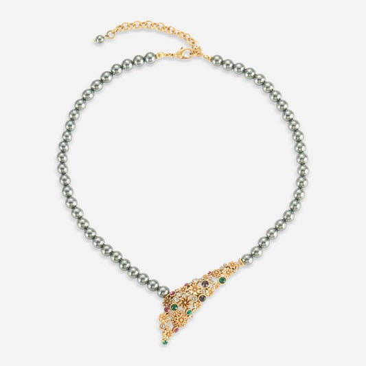 Midnight Relic Pendant Necklace - Voisson