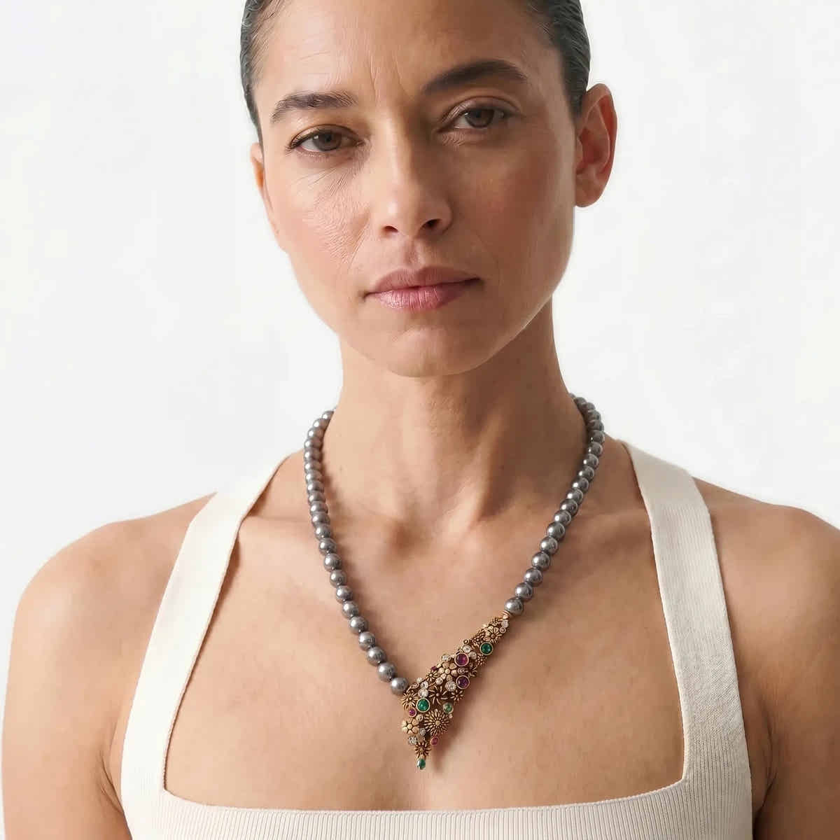 Midnight Relic Pendant Necklace - Voisson