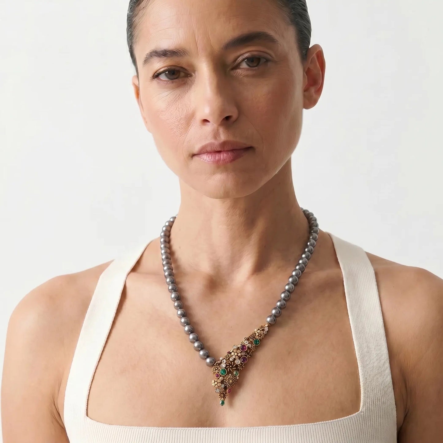 Midnight Relic Pendant Necklace - Voisson