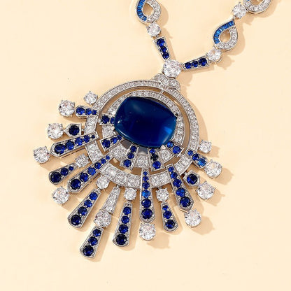 Midnight Royale Gem Necklace - Voisson
