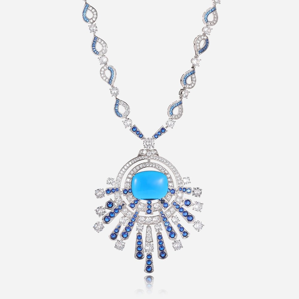 Midnight Royale Gem Necklace - Voisson