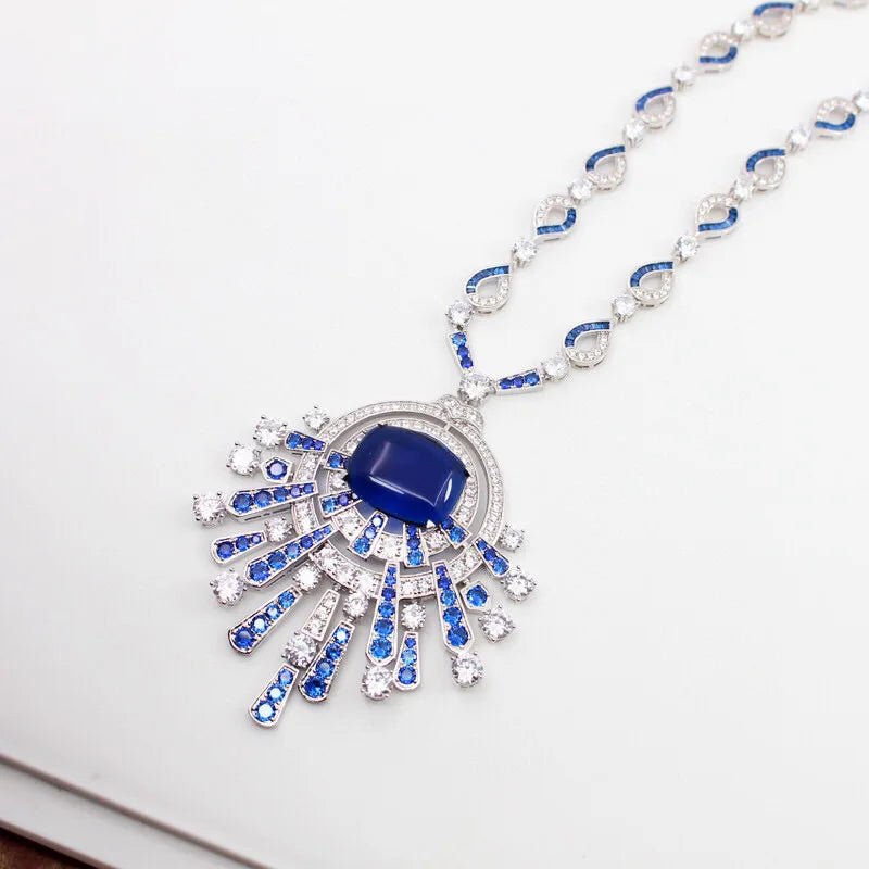Midnight Royale Gem Necklace - Voisson