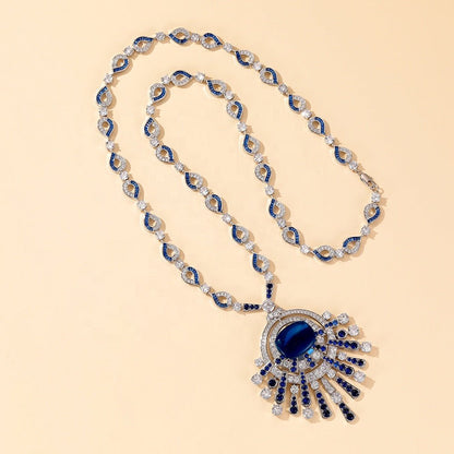Midnight Royale Gem Necklace - Voisson