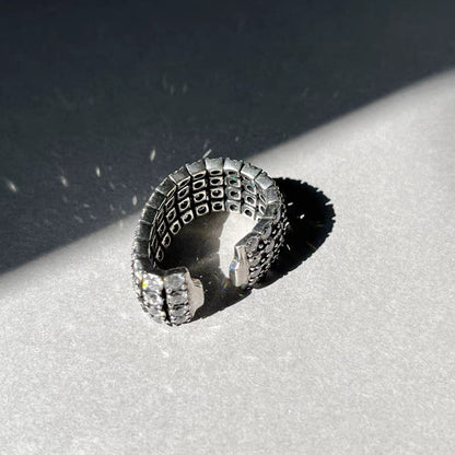 Midnight Vault Hoop Earrings - Voisson