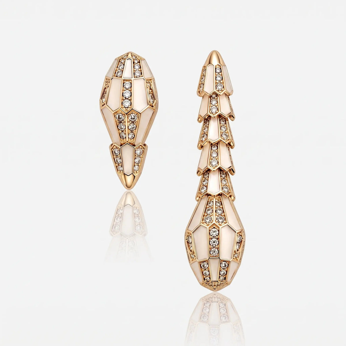 Midnight Viper Earrings - Voisson