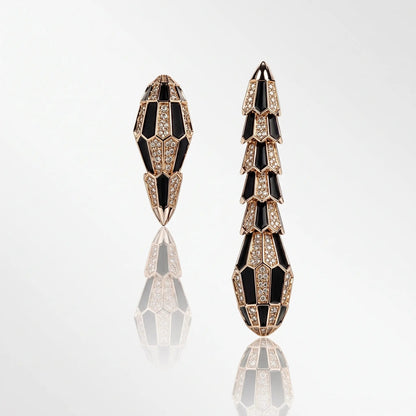 Midnight Viper Earrings - Voisson