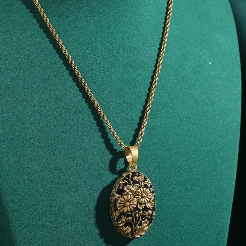 MidnightBloom Vintage Necklace - Voisson